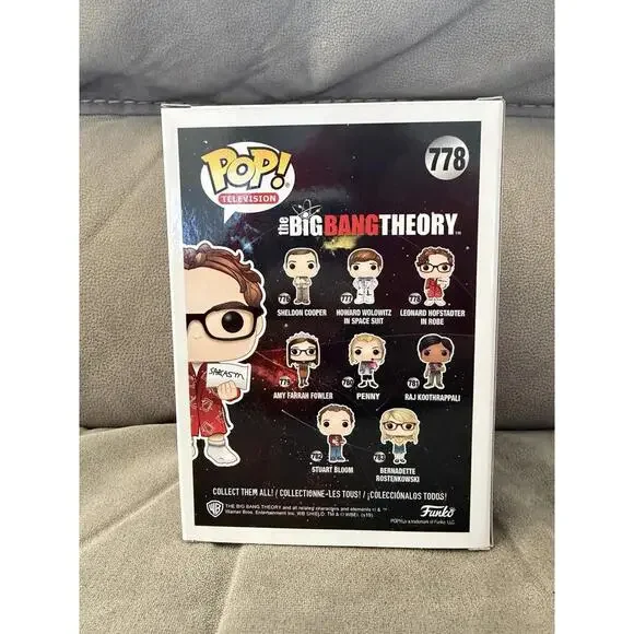 Funko Pop! Leonard Hofstadter in Robe #778, The Big Bang Theory, TV - Picture 3 of 6
